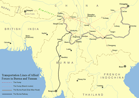 route birmane
